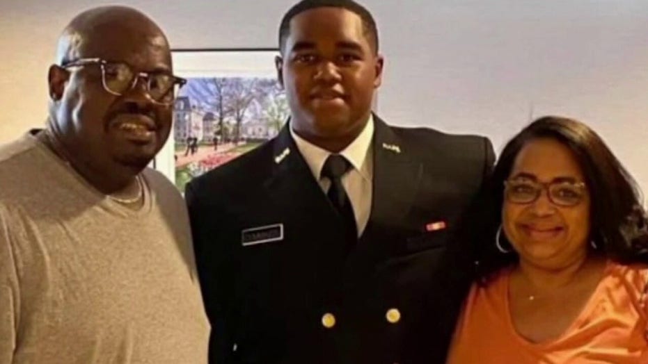 Texas mom celebrating son's induction into Naval Academy shot by stray bullet outside Annapolis hotel