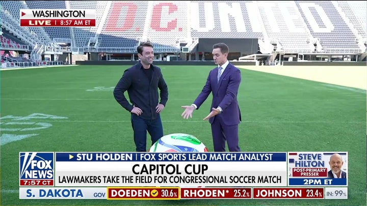 FIFA World Cup 2026 countdown is on as lawmakers prepare for Capitol Cup soccer match