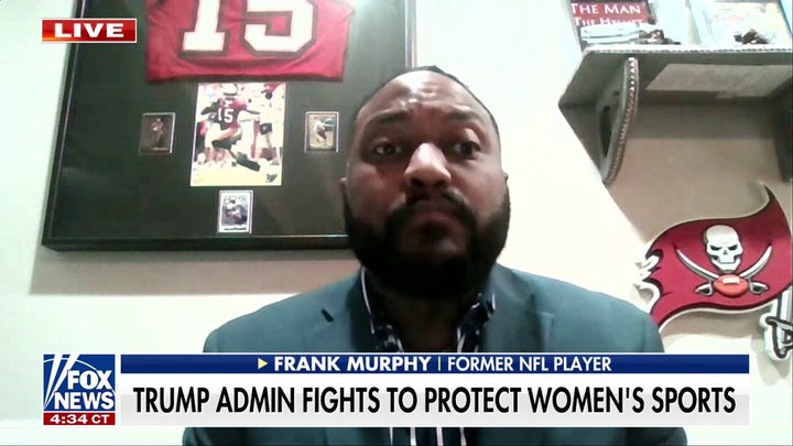 Former NFL pro Frank Murphy backs Trump's fight for women's sports: It's time for men to stand up