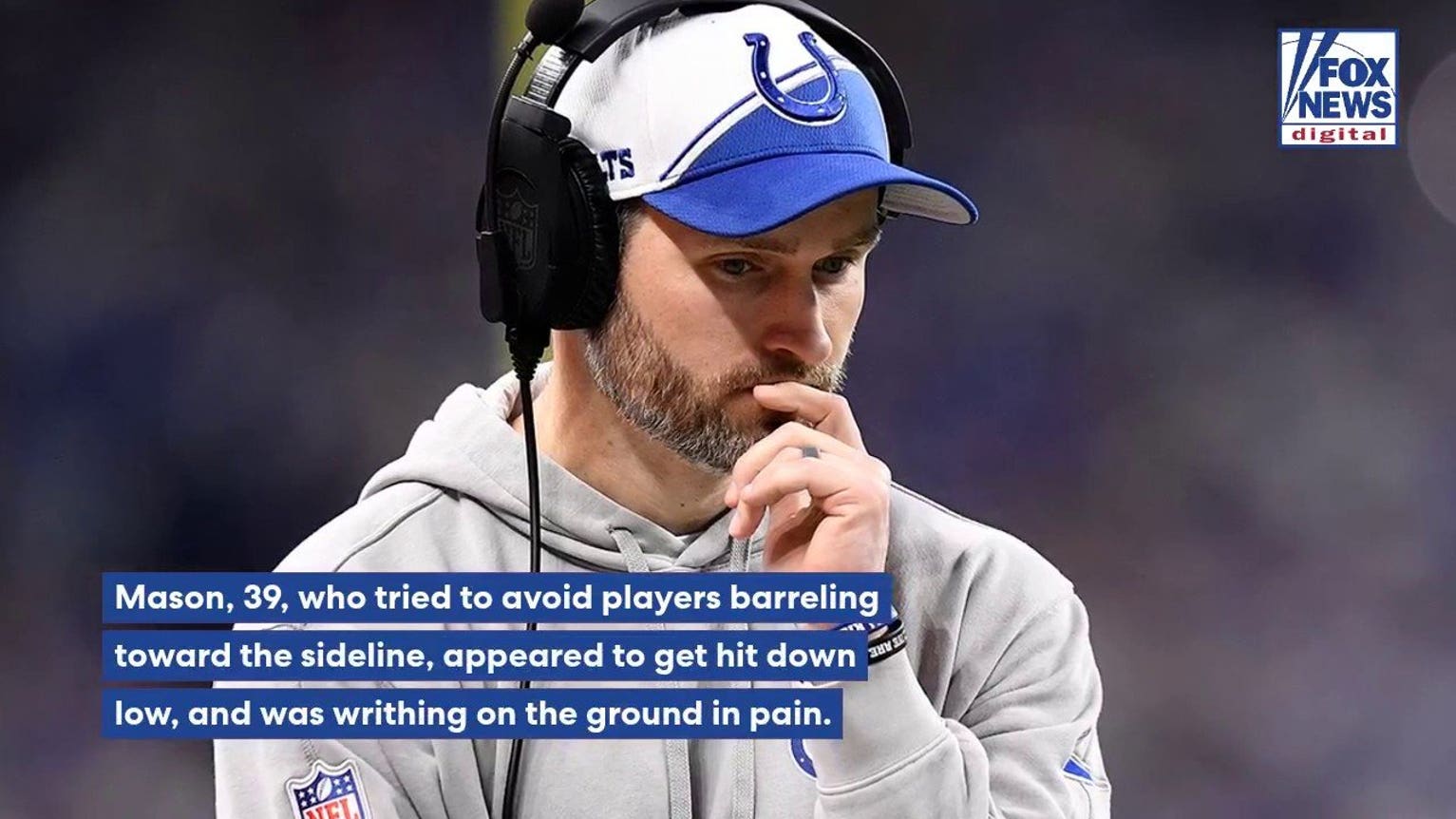 NFL coach injured after getting wiped out on sideline during preseason game