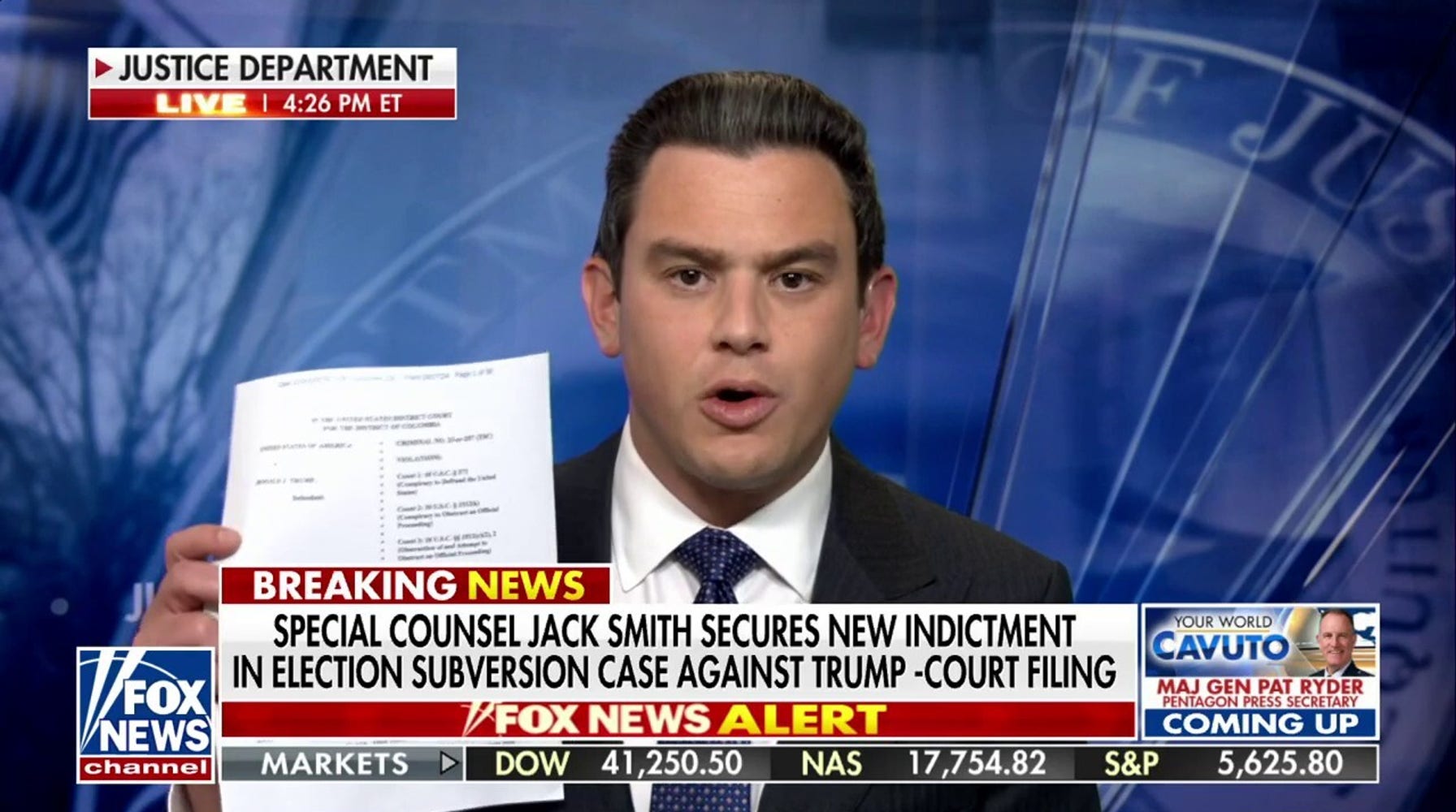 Special Counsel Jack Smith Refiles Indictment Against Trump in Election Subversion Case