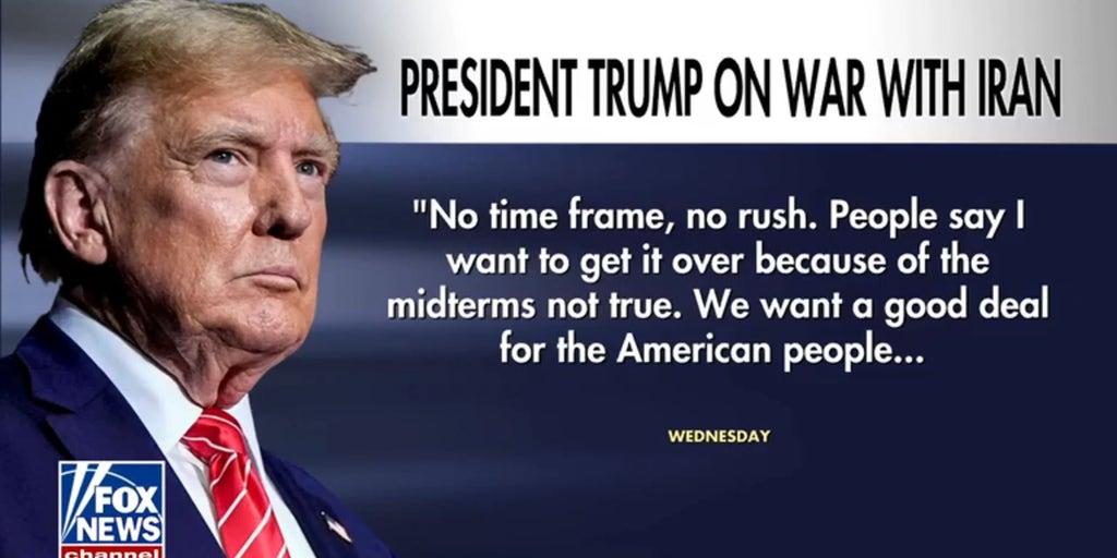 Trump says there's 'no time frame' to secure Iran deal