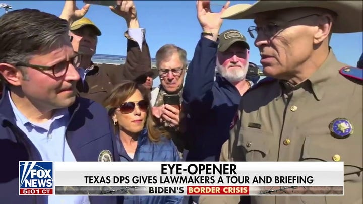 House Speaker Mike Johnson highlights Biden admin's dereliction of duty at the border