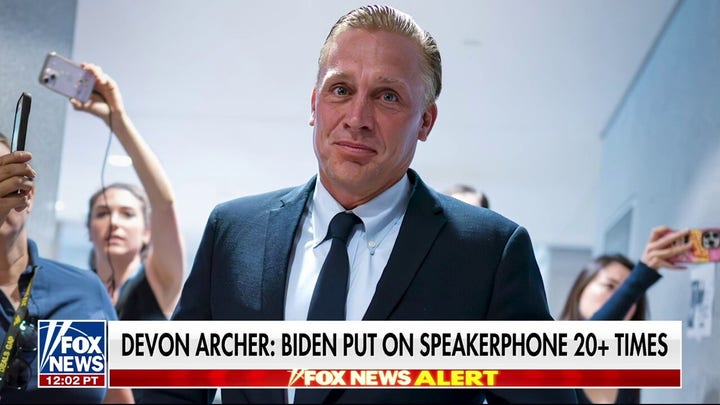 Archer testified Hunter Biden put his father on the speakerphone more than 20 times: Chad Pergram
