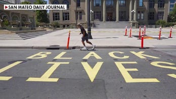 City refuses to let Trump supporter paint MAGA mural on street after allowing BLM mural