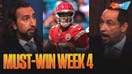Chiefs ‘must avoid losing’ to Raiders, Rams vs. Eagles, Patriots bounce back vs. the Bills? | FTF