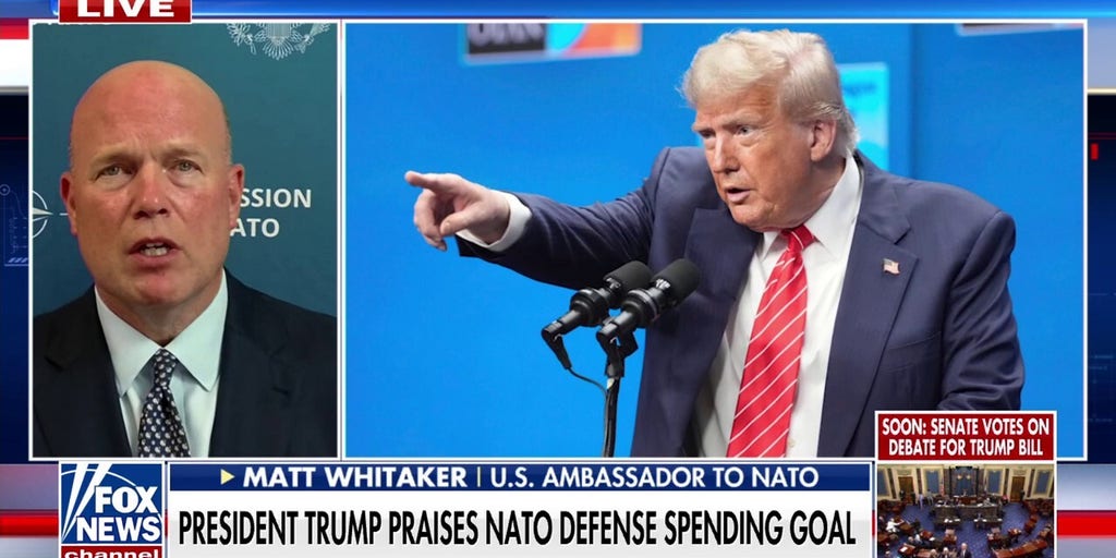 Trump’s presidency ‘changed’ NATO’s willingness to increase defense spending, says Amb. Matt Whitaker