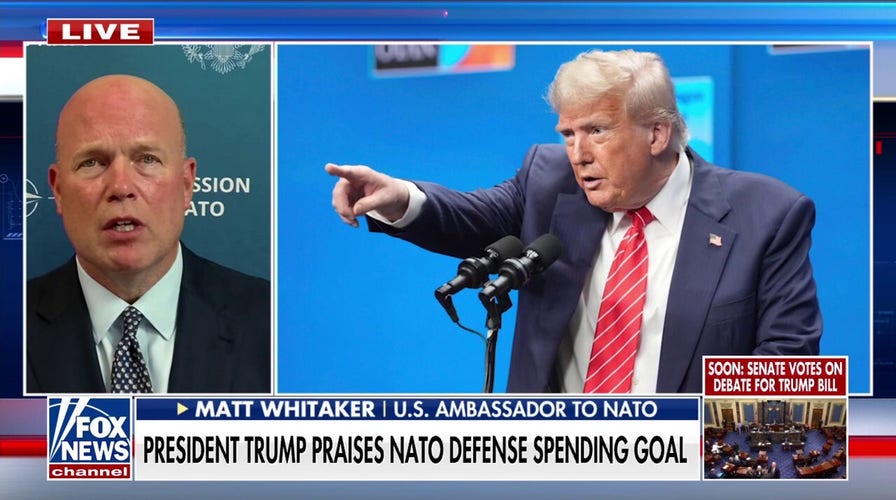 Trump’s presidency ‘changed’ NATO’s willingness to increase defense spending, says Amb. Matt Whitaker