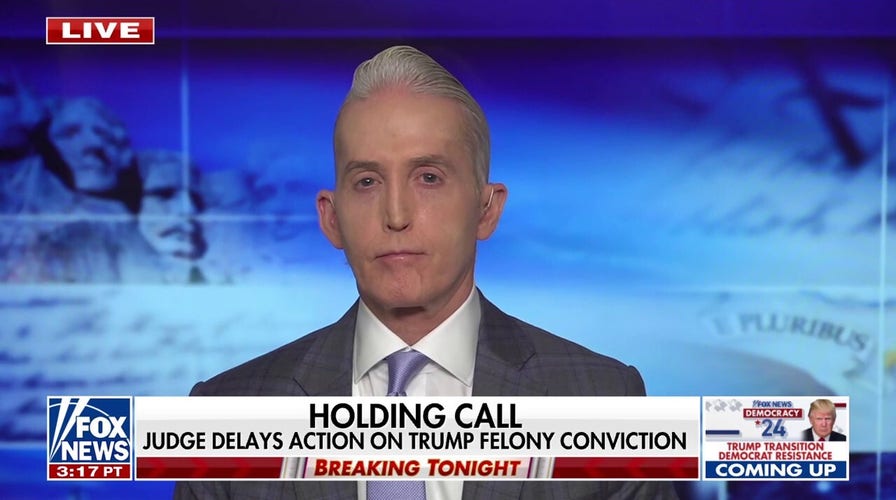 To my friends in New York, ‘you may have won the battle but you lost the war’, says Trey Gowdy