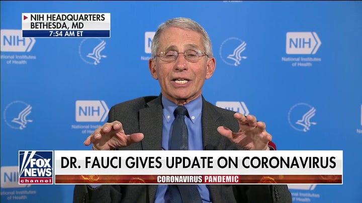 Dr. Anthony Fauci gives an update on coronavirus