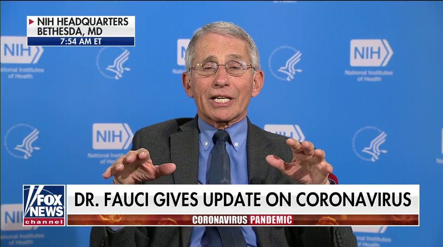 Dr. Anthony Fauci gives an update on coronavirus