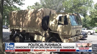 Washington, DC sees larger military presence as efforts are underway to make the city safer - Fox News