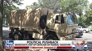 Washington, DC sees larger military presence as efforts are underway to make the city safer