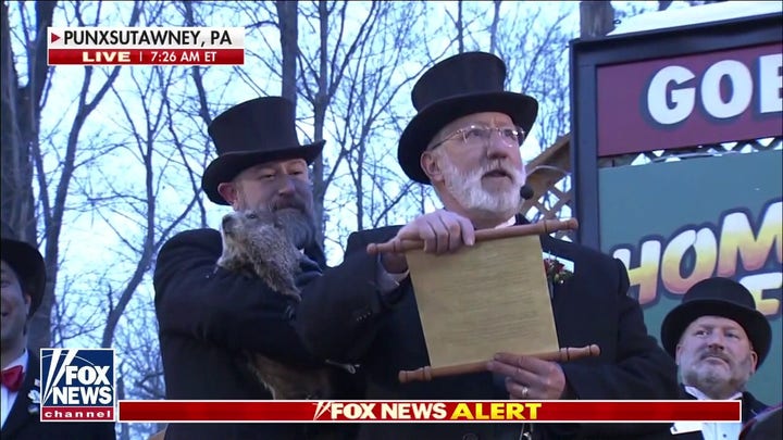 Groundhog Day: Punxsutawney Phil predicts six more weeks of winter