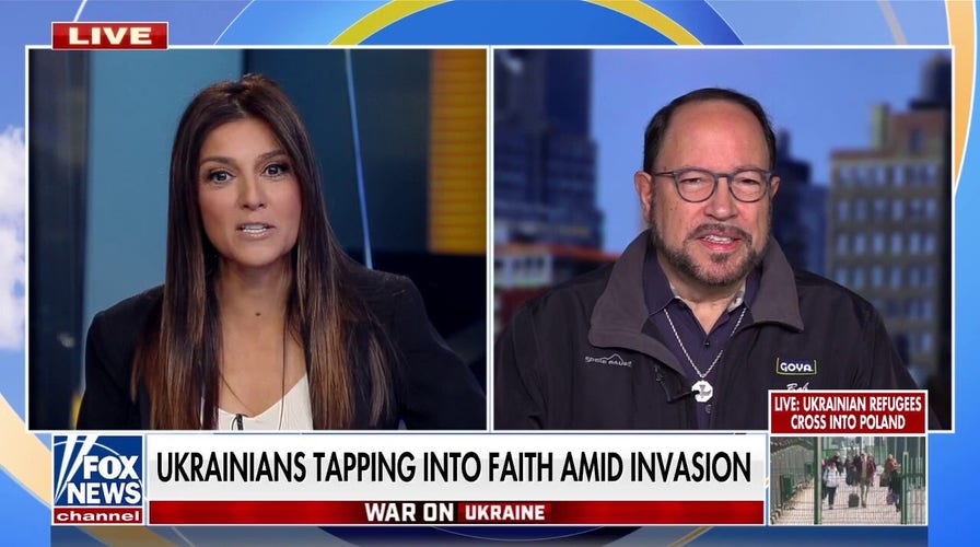 Goya Foods CEO donates food, rosaries to Ukrainians amid Russian invasion