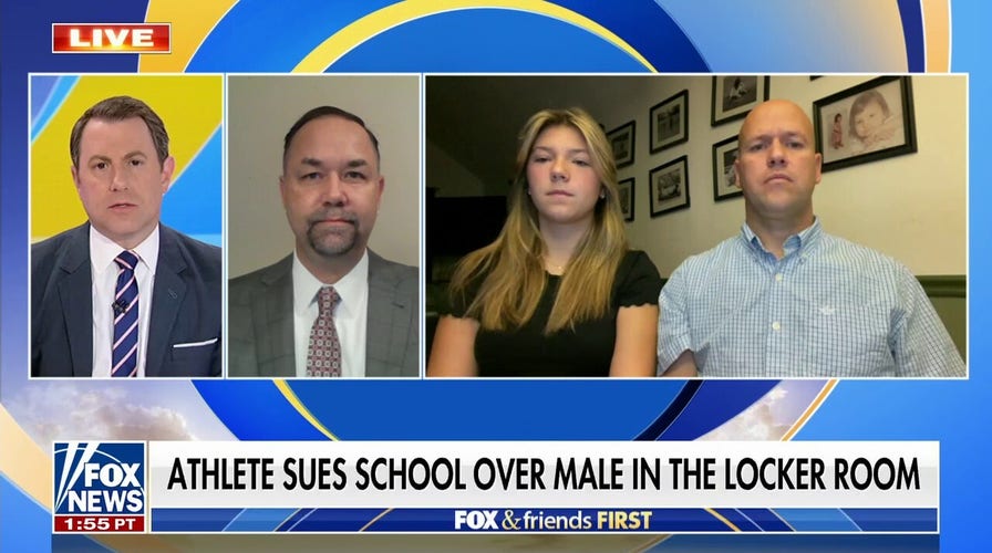 Student athlete sues school over suspension after speaking out against male in locker room