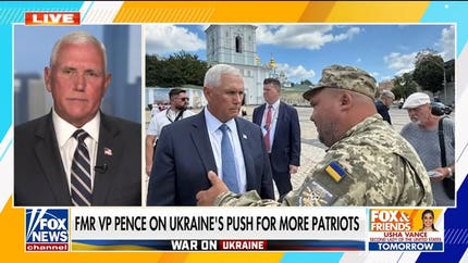 Pence suggests South Korea could help Ukraine by providing air defense interceptors