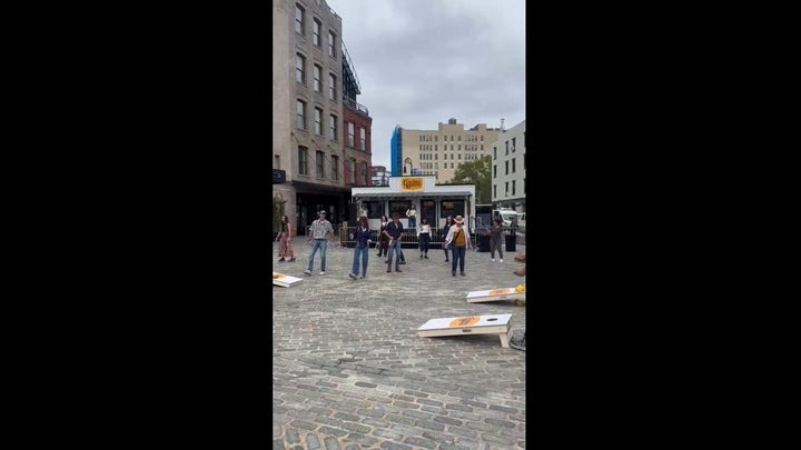 Cracker Barrel pop-up in New York City draws mockery after viral video