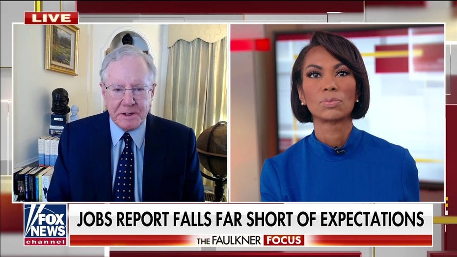 Steve Forbes torches Biden's remarks on economy, 仕事: They're 'standing in the way' of recovery