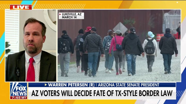 Arizona legislature ‘going around the governor’ to secure the border: Warren Petersen