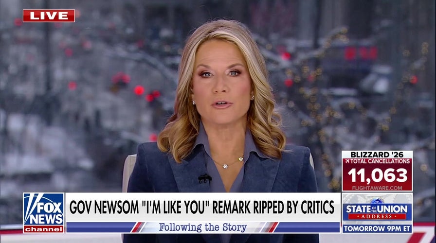 Gavin Newsom's 'I'm similar  you' remark sparks backlash from critics