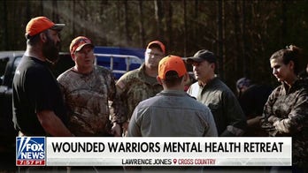 Lawrence Jones joins Special Operations Wounded Warriors for mental health retreat