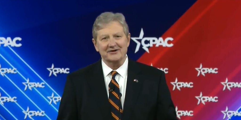 Senator John Kennedy addresses CPAC. LIVE Fox News Video