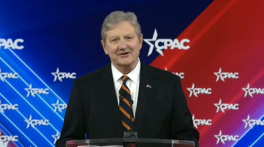 Senator John Kennedy addresses CPAC. LIVE