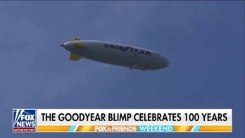 Griff Jenkins gets a birds-eye view of Indy 500 from Goodyear Blimp