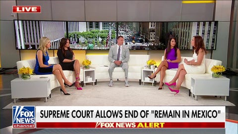 'Outnumbered' on Supreme Court ruling to end Remain in Mexico policy