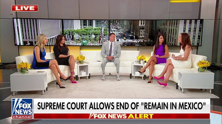 'Outnumbered' on Supreme Court ruling to end Remain in Mexico policy