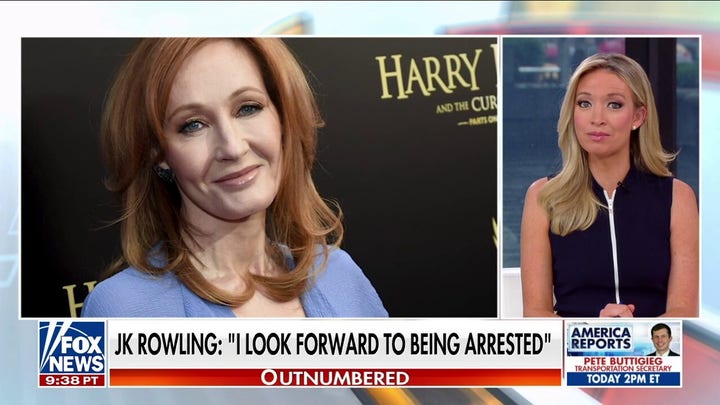 J. K. Rowling 'practically daring police' to arrest her after new hate crime law