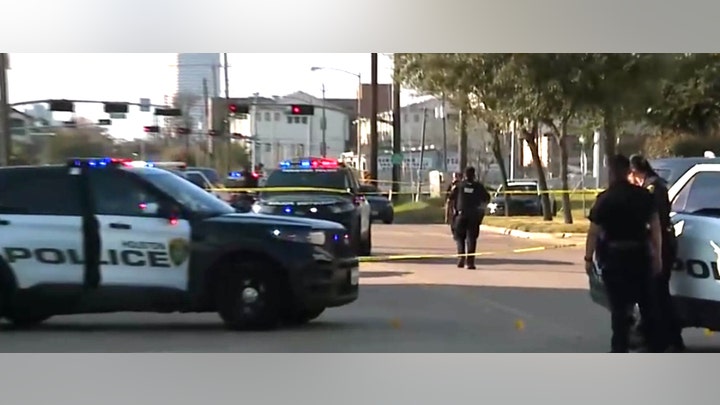 Houston manhunt begins after three police officers shot