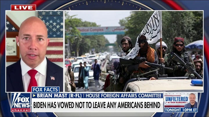Rep. Mast: Biden tarnished the reputation between Afghan and American soldiers