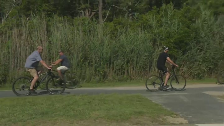 Biden goes on Delaware Bike ride amid Hunter Biden scandal