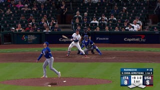 United States' Pete Crow-Armstrong hits second home run of game vs. Italy