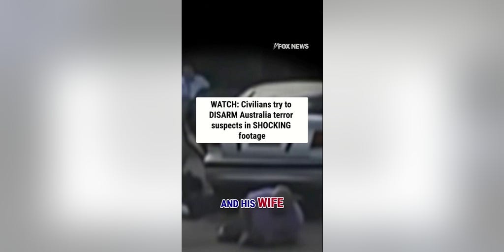 WATCH: Civilians try to DISARM Australia terror suspects in SHOCKING footage