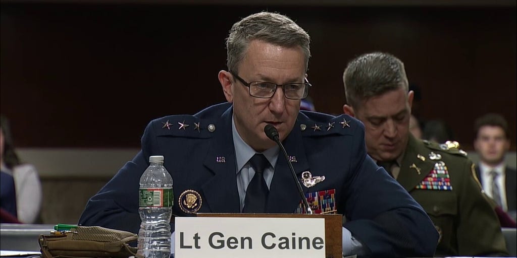 Lt. Gen. Dan Caine says 'element of surprise was very likely lost' in Signal leak during Senate confirmation hearing