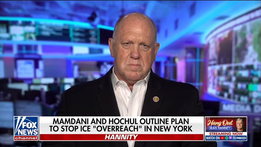 Homan fires back at Mamdani, Hochul's plan to fight ICE 'overreach': 'I'm sick of the lying'