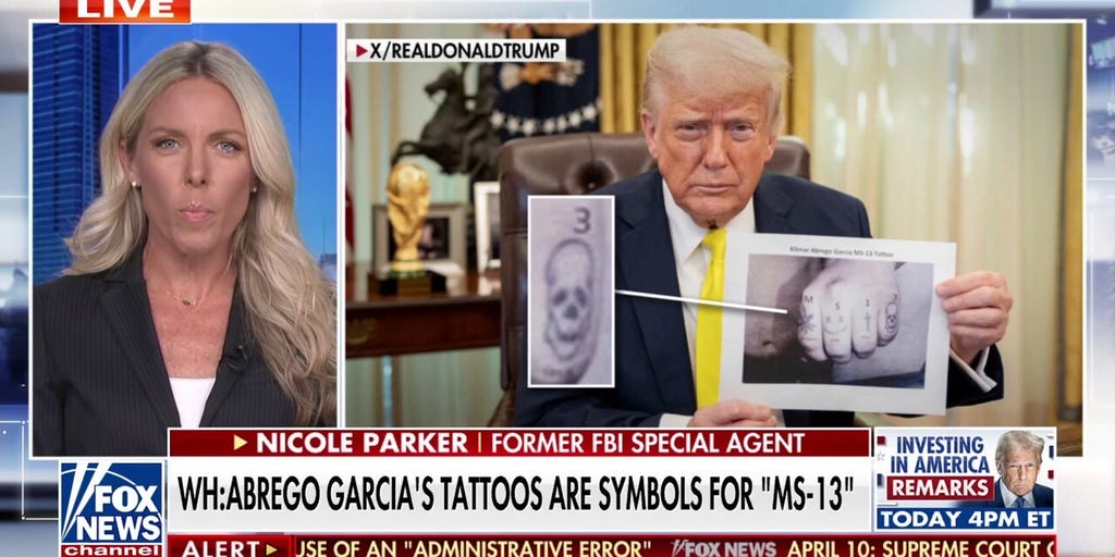 Former FBI special agent breaks down Abrego Garcia's alleged tattoos, possible MS-13 link