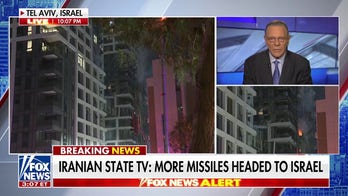 The fact that the second wave of Iranian retaliation is less than the first is a good sign, Gen. Jack Keane says