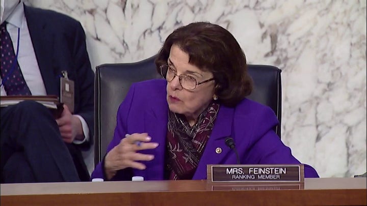 Sen. Feinstein thanks Sen. Graham for 'one of the best set of hearings'