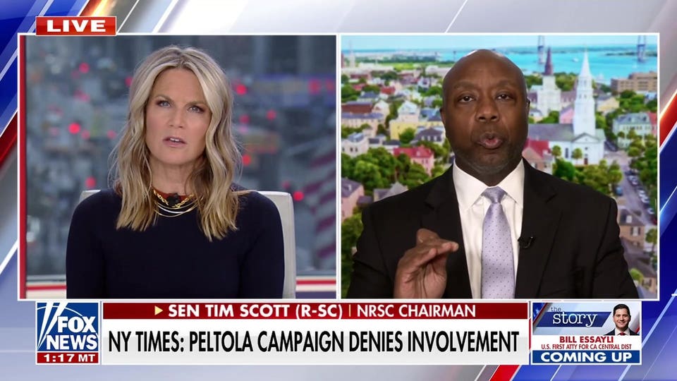 Sen Tim Scott blasts Dems over alleged Alaska ballot stacking scheme