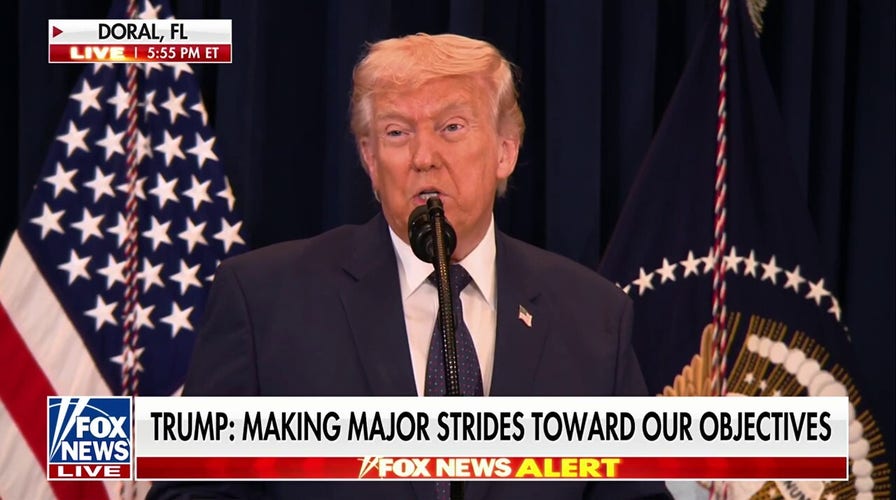 President Trump on Iran: 'All I'm doing is keeping my promise'