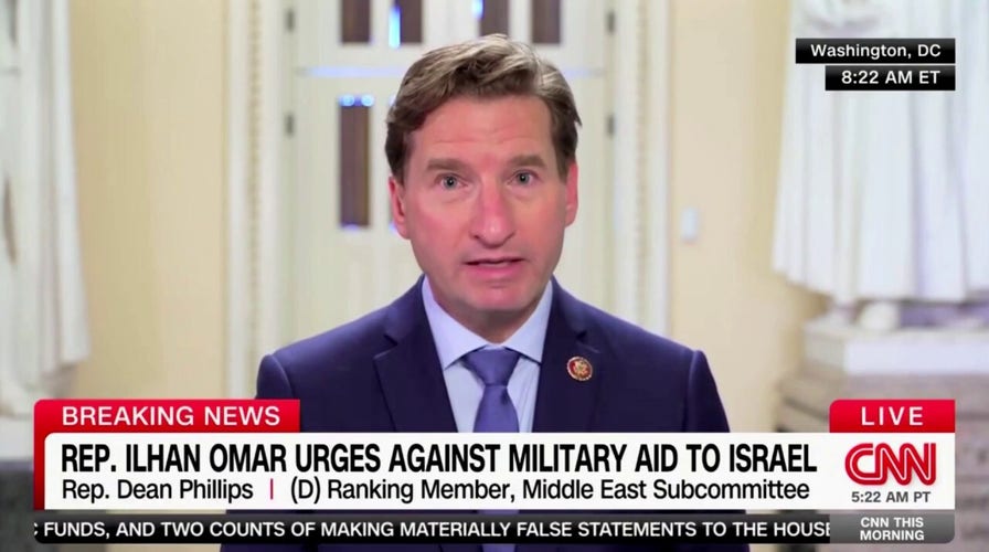 Rep. Dean Phillips calls out 'Squad' Democrats' demand to end support for Israel