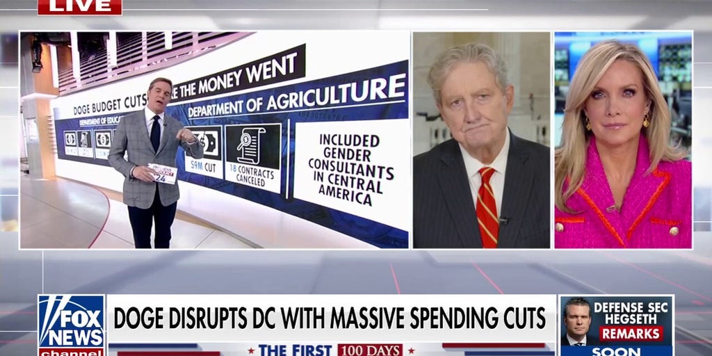 Sen. Kennedy vows to win fight against Democrats out to block Trump's agenda