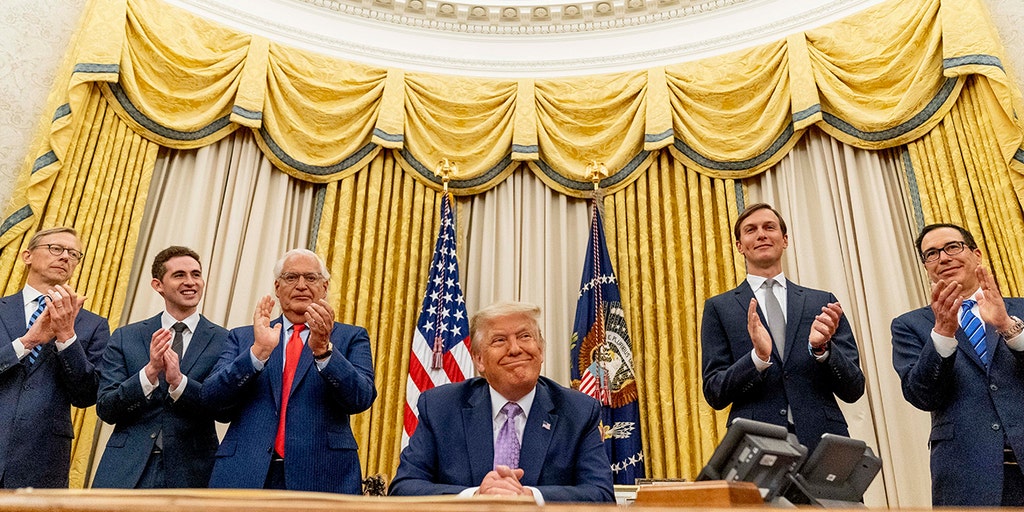 Trump predicts Iran will be forced to strike deal if he wins re-election