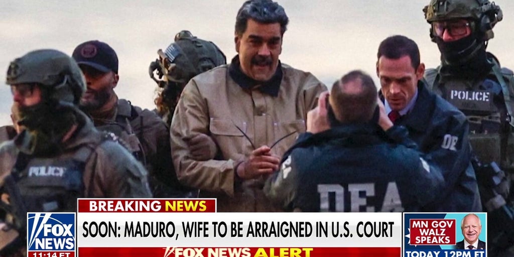 Maduro, wife facing narco-terrorism, weapons charges