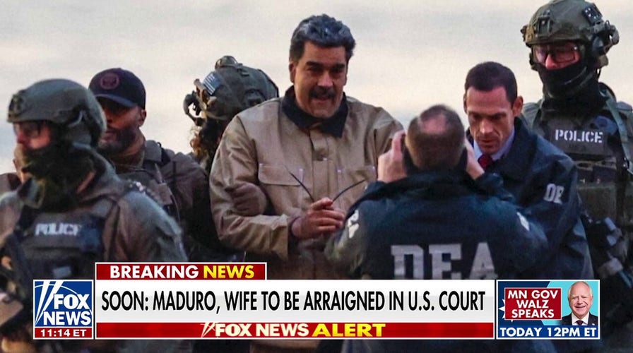 Maduro, wife facing narco-terrorism, weapons charges