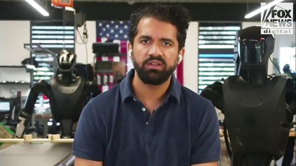 Humanoid robots could eventually help monitor southern border, Foundation CEO Sankaet Pathak says
